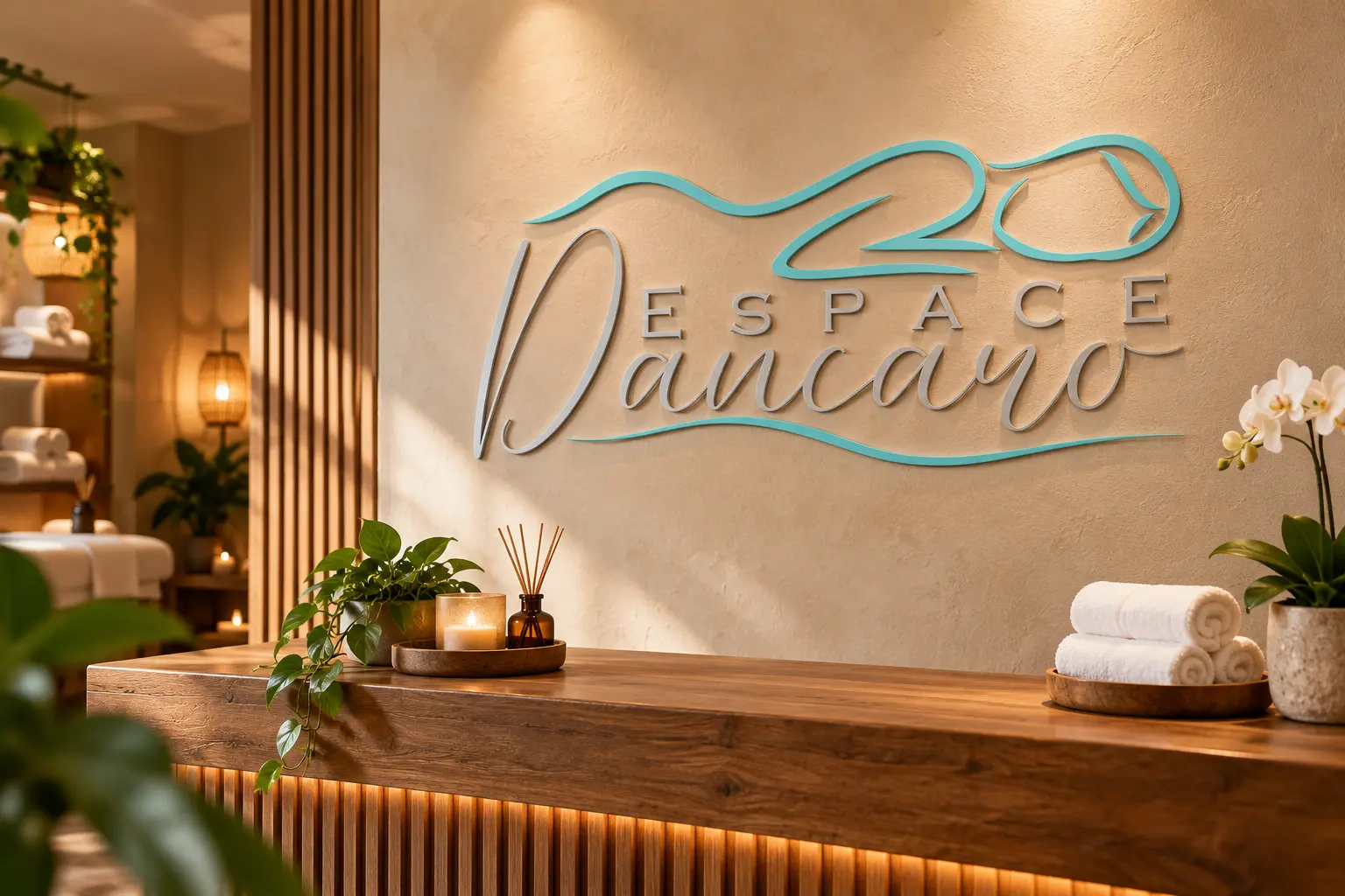 Espace Dancaro — Identité visuelle · Logo d'un espace bien-être · Toulouse, France